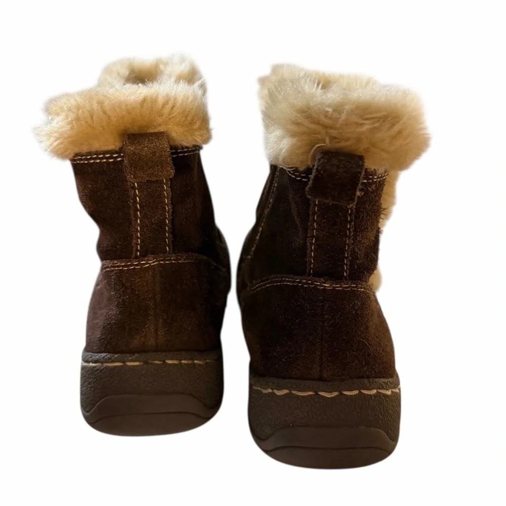 Bass Nadia Suede Leather Bootie